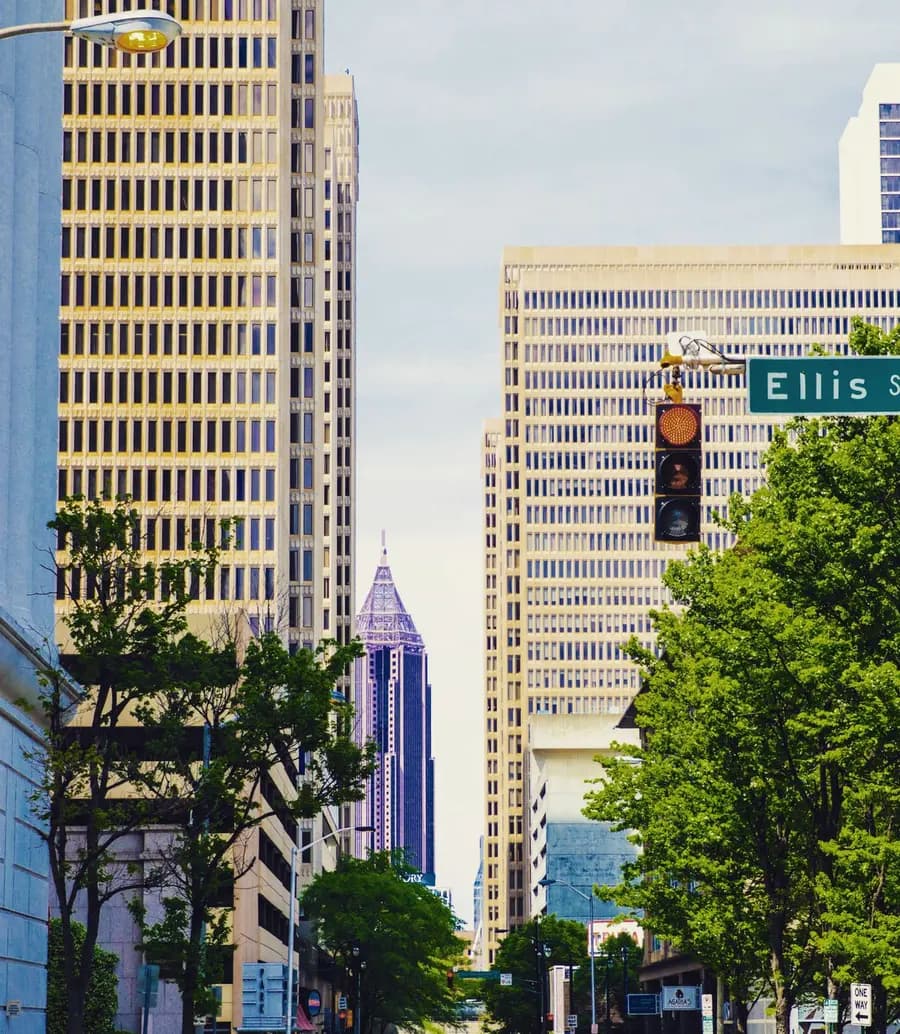 Georgia skyline