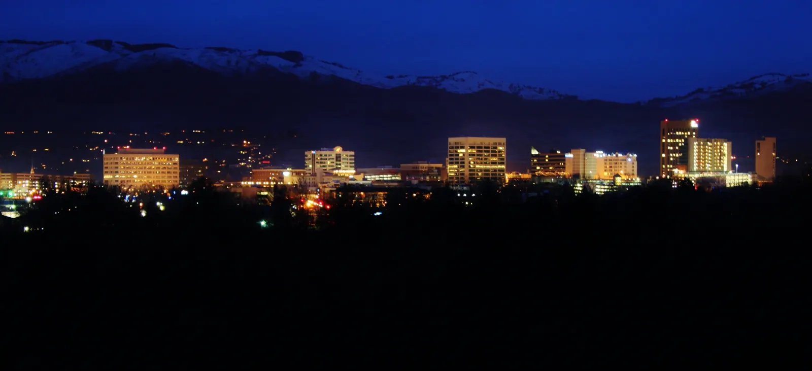 Idaho skyline