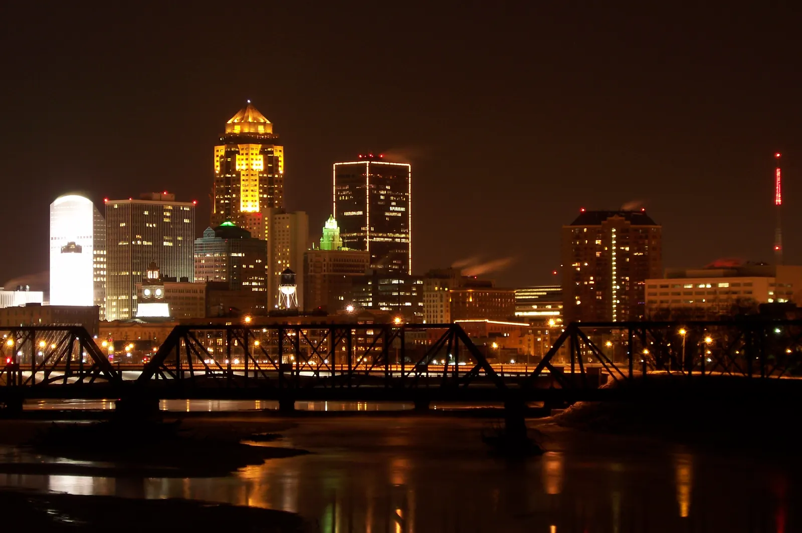 Iowa skyline