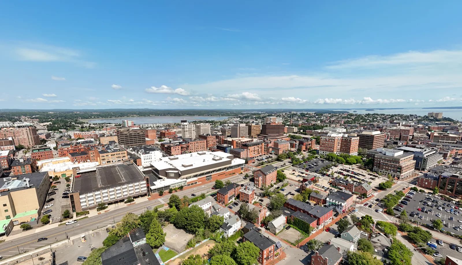 Maine skyline
