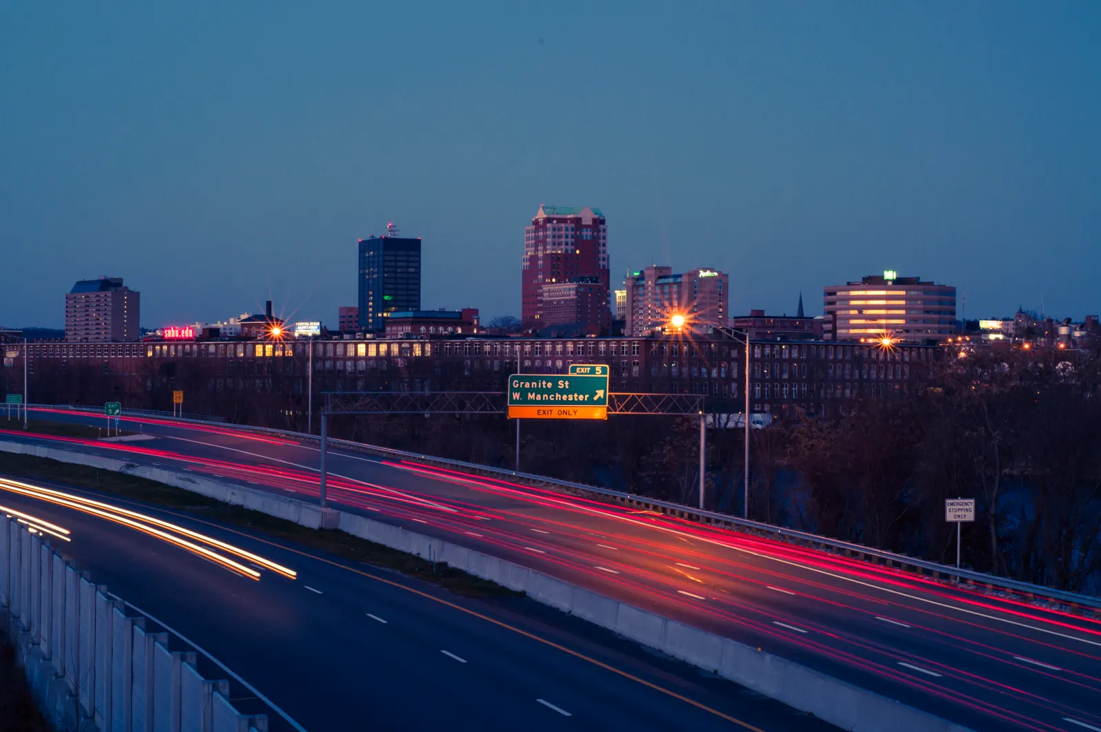 New Hampshire skyline