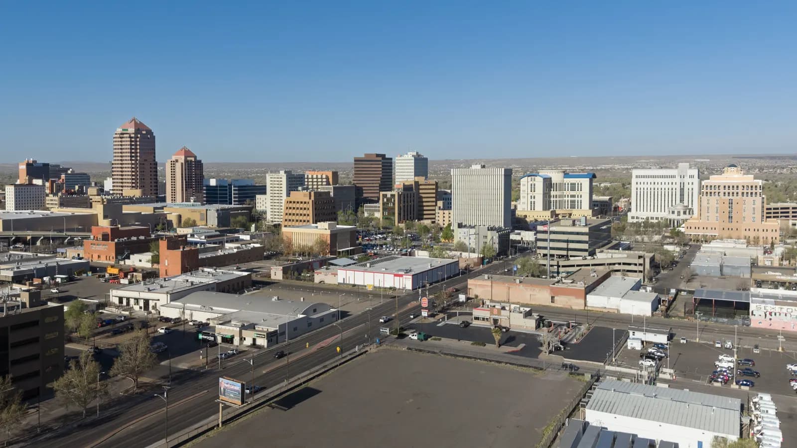 New Mexico skyline