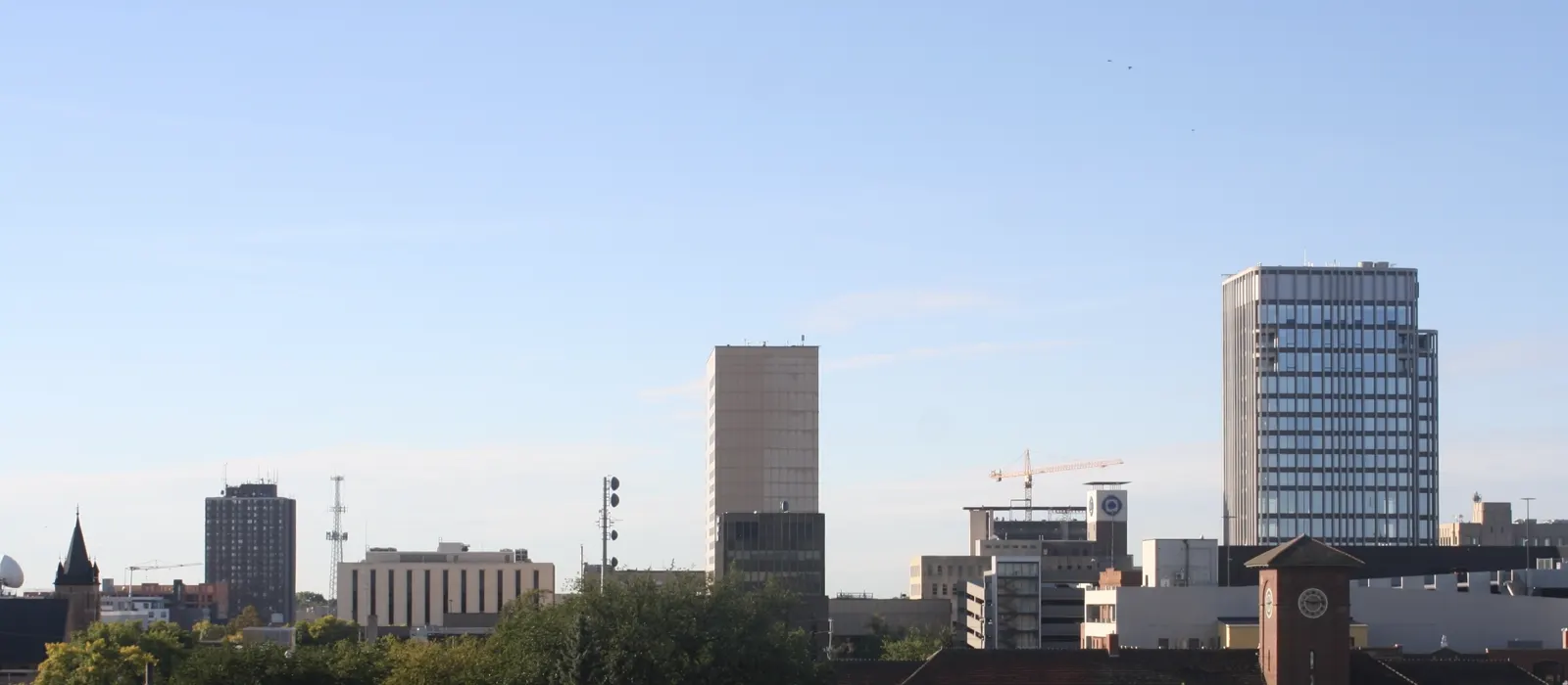 North Dakota skyline