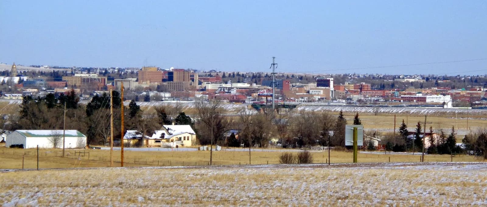 Wyoming skyline